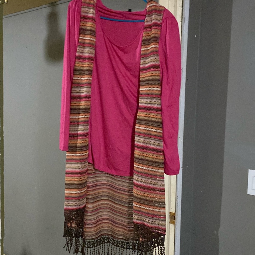 2 piece blouse